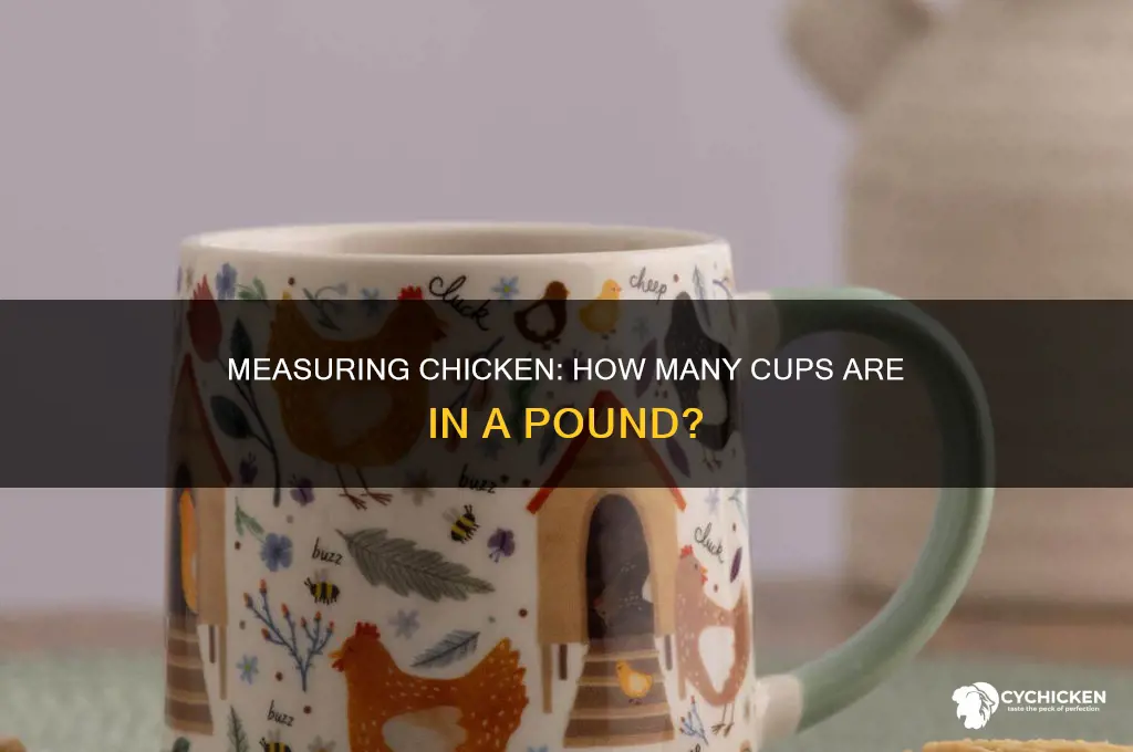 how many cups is a of chicken