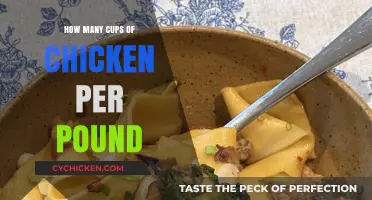 Measuring Chicken: Cups per Pound Explained for Perfect Recipes