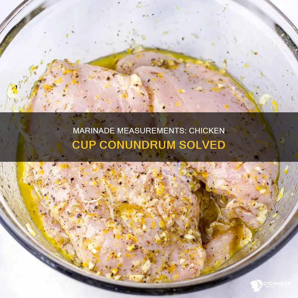 how many cups of marinade for 7lbs of chicken