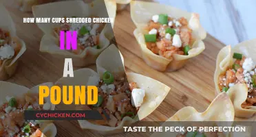 Shredded Chicken Measurements: Cups per Pound Explained Simply
