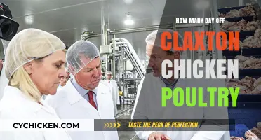 Claxton Chicken Poultry: Understanding Your Days Off Policy
