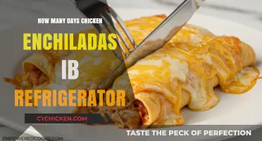 Storing Chicken Enchiladas: How Long Do They Last in the Fridge?