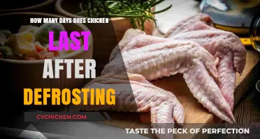 Defrosted Chicken: How Long Does It Really Last?