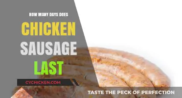 Chicken Sausage Shelf Life: How Long Does It Stay Fresh?