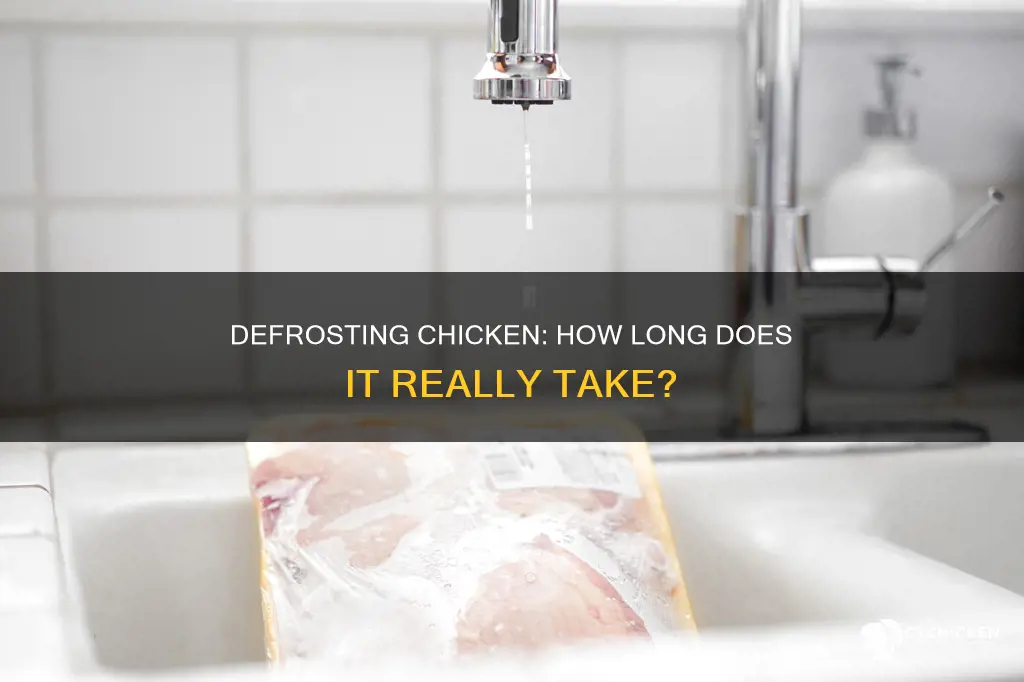 how many days does it tkae to defrosted chicken