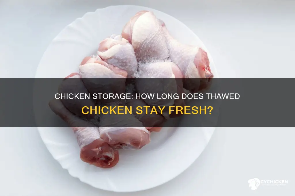 how many days does thawed chicken last in fridge