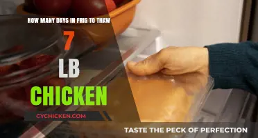 Defrosting a 7-Pound Chicken: How Long in the Fridge?