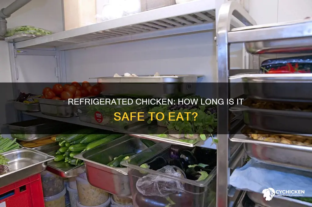 how many days is refrigerated chicken safe for