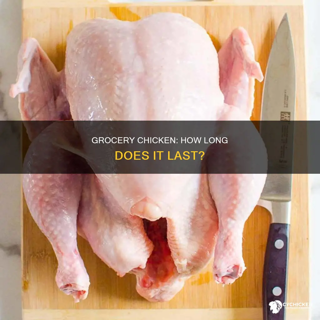 how many days it takes grocery chicken to expired