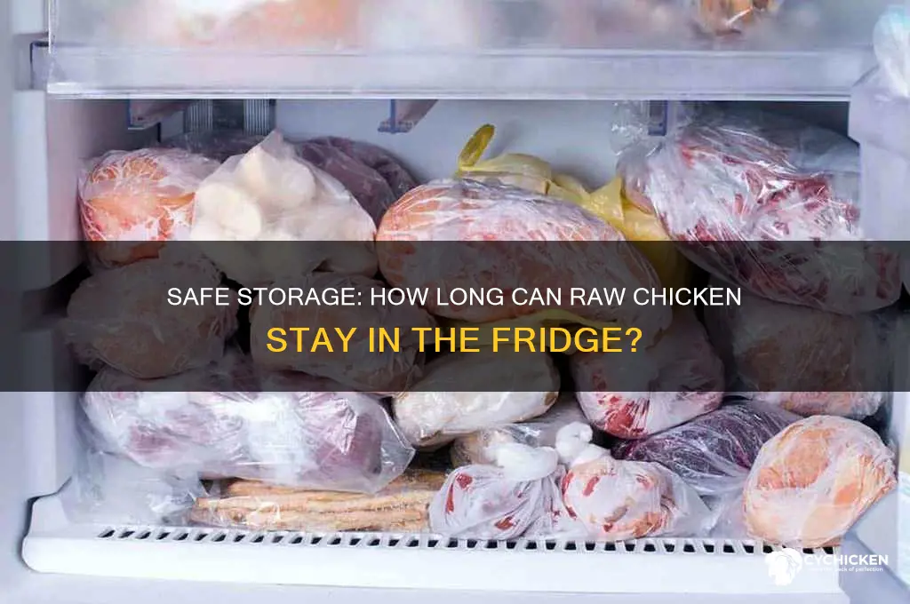 how many days raw chicken in fridge