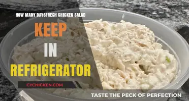 Fresh Chicken Salad Storage: How Long Does It Last in the Fridge?