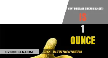 Dinosaur Chicken Nuggets: Unraveling the Mystery of 1 Ounce