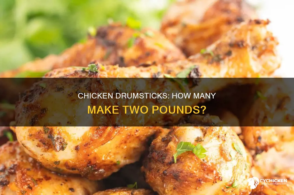 how many drumsticks is 2 lbs of chicken