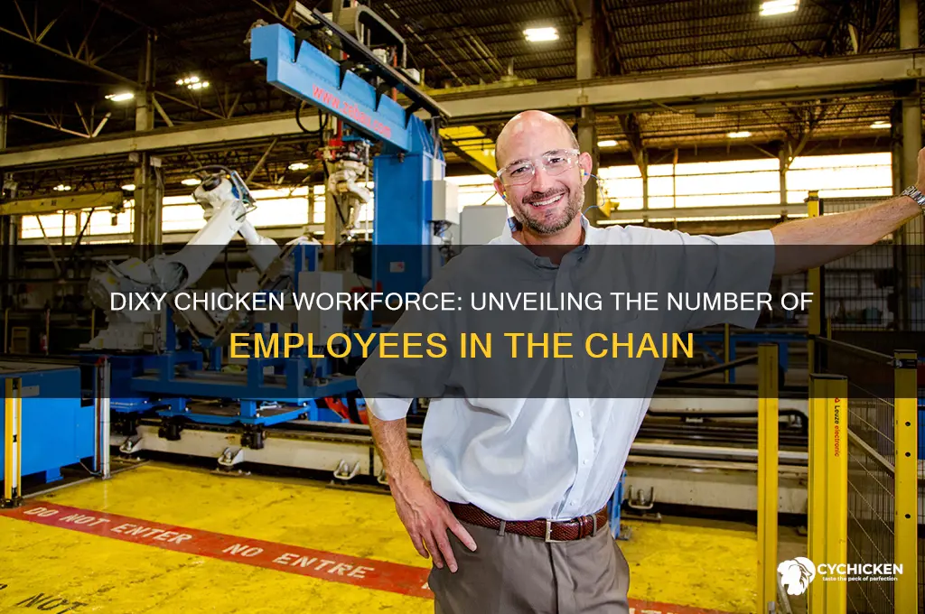 how many employees does dixy chicken have