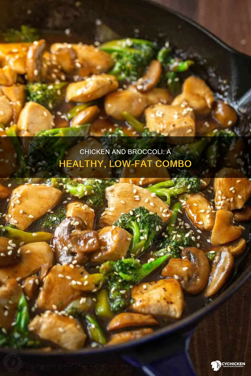 how many fat grams are in chicken and broccoli