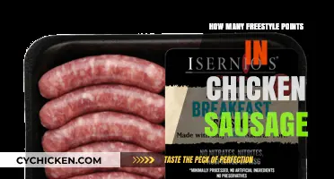 Freestyle Points in Chicken Sausage: A Nutritional Breakdown