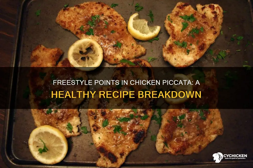 how many freestyle points is chicken piccata