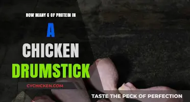 Protein-rich chicken drumsticks: How much is enough?