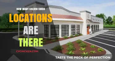 Discovering the Total Number of Golden Chick Locations Nationwide