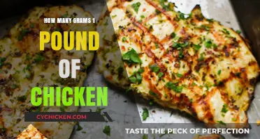 Converting Pounds to Grams: How Much is 1 Pound of Chicken?