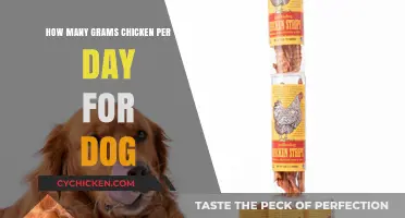 Chicken for Dogs: How Much Is Too Much?