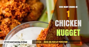 Unveiling the Weight: How Many Grams in a Chicken Nugget?