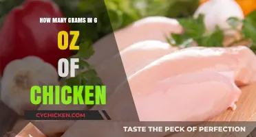 Converting 6 Ounces of Chicken to Grams: A Simple Guide