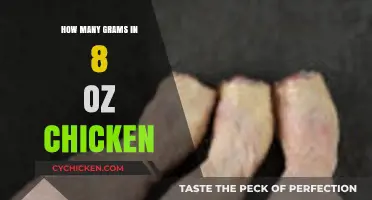How Many Grams in 8 Oz of Chicken? A Quick Guide