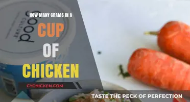 Measuring Chicken: Grams in a Cup Explained Simply