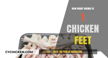 Unraveling the Weight Mystery: How Many Grams in 1 Chicken Foot?