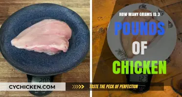 Converting Chicken Weight: Pounds to Grams