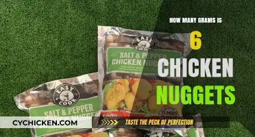 Unveiling the Weight: How Many Grams in 6 Chicken Nuggets?