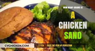 Chicken Sandwich Weight: How Many Grams in a Classic Chicken Sand?