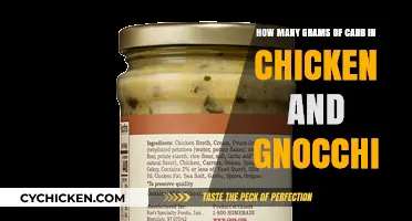 Chicken and Gnocchi: Carb Count and Nutrition Facts
