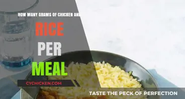 Chicken and Rice: Perfectly Portioned Meals