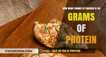 Protein Power: Chicken Grams for 30g Protein