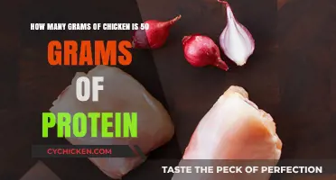 Chicken Protein Content: 50g of Protein, How Much Chicken?