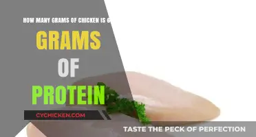 Chicken Protein Intake: 60 Grams of Protein Equals How Much?