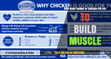 Consuming Chicken Grams for Muscle Gain