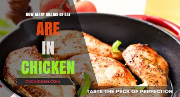 Chicken Fat Content: How Many Grams Are There?