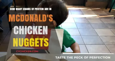 McDonald's Chicken Nuggets: Uncovering Their Protein Content in Grams