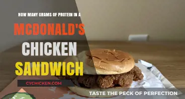 McDonald's Chicken Sandwich Protein Content: A Nutritional Breakdown