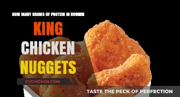 Burger King Chicken Nuggets: Unveiling Protein Content in Grams