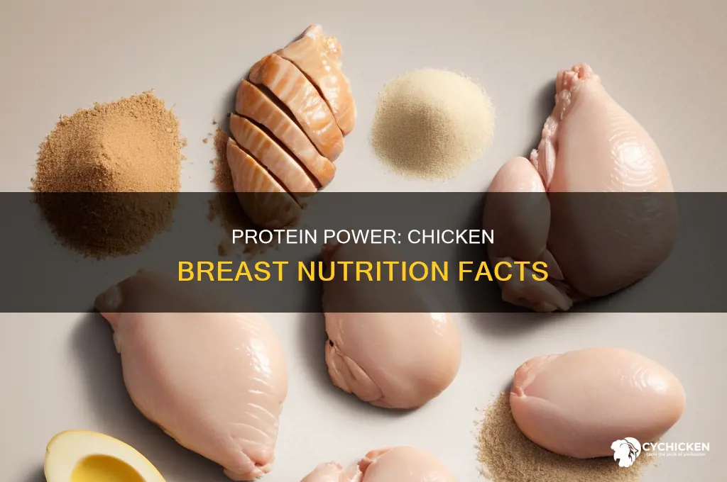 how many grams of protein in chicken brest