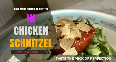 Protein-rich Chicken Schnitzel: How Many Grams?