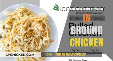 Ground Chicken Protein Content: Grams Per Serving Revealed