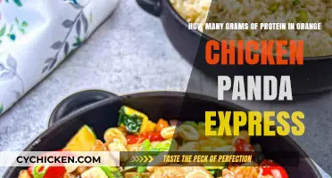 Protein Content in Panda Express Orange Chicken