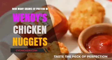 Wendy's Chicken Nuggets: Unveiling the Protein Content in Grams