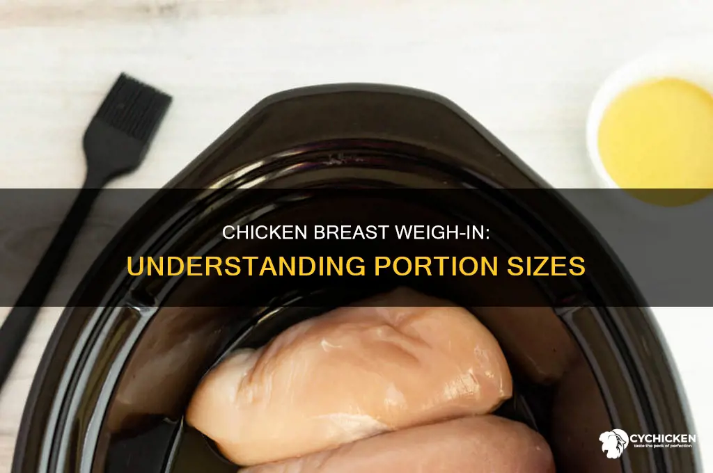how many grams on 120g of chicken breas