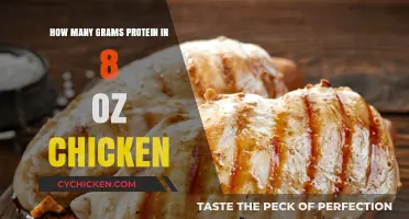 Protein Content in 8 oz Chicken: Grams Revealed